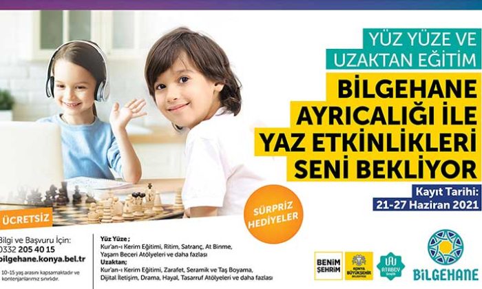 Bilgehanelerde Yaz Etkinlikleri İçin Kayıtlar Başladı