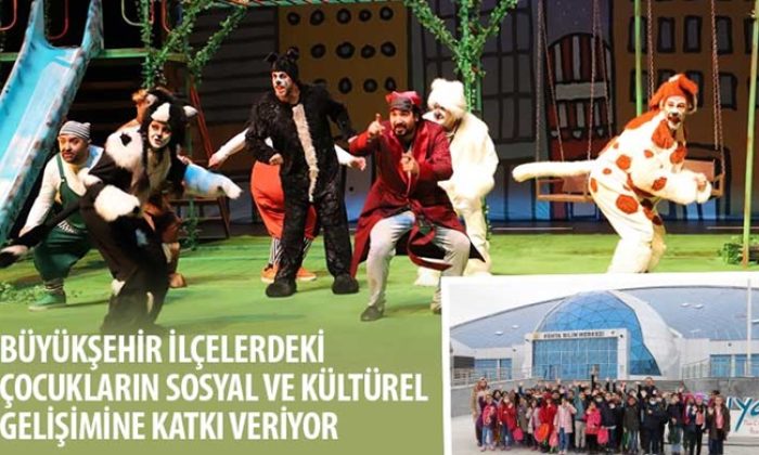 Konya Büyükşehir İlçelerdeki Çocukların Sosyal ve Kültürel Gelişimine Katkı Veriyor