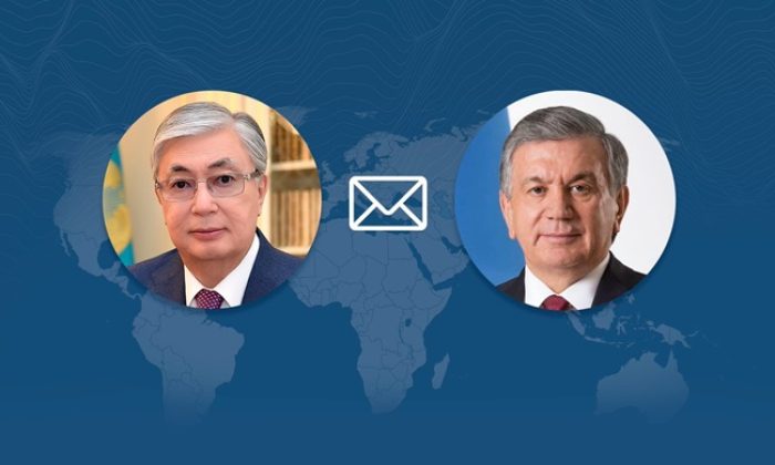 Қасым-Жомарт Тоқаевтың атына Шавкат Мирзиёевтің Қазақстан мен Өзбекстан арасында дипломатиялық қатынас орнағанына 30 жыл толуына орай құттықтау жеделхаты келіп түсті