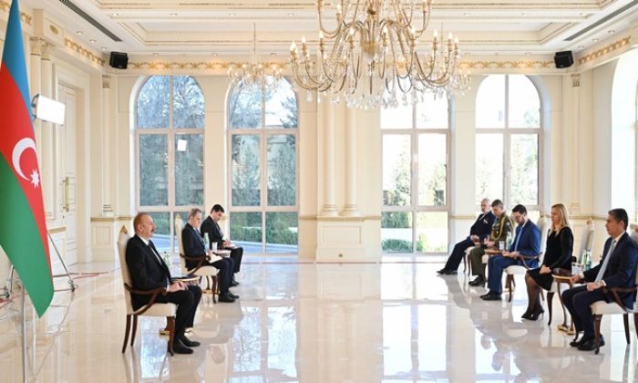 İlham Əliyev Yunanıstanın Azərbaycanda yeni təyin olunan səfirinin etimadnaməsini qəbul edib