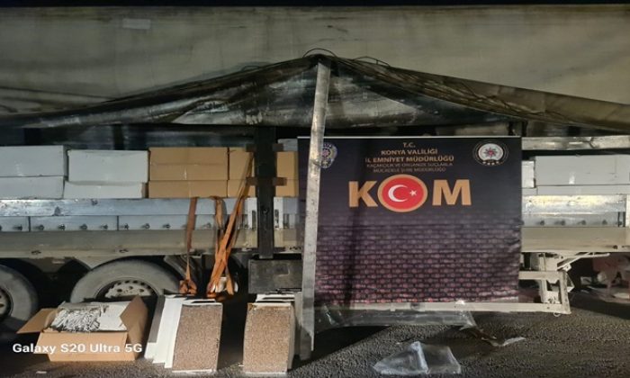 Kaçakçılar Konya Emniyet Müdürlüğü’nden Kaçamadı