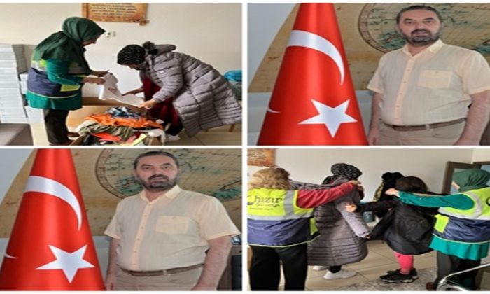 Hızır Derneği Başkanı Dr Mehmet Birekul, Hızır Derneği Afetzede Aileleri Kucaklıyor