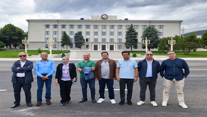 Mərakeşli jurnalistlər Xankəndi və Şuşaya səfər ediblər